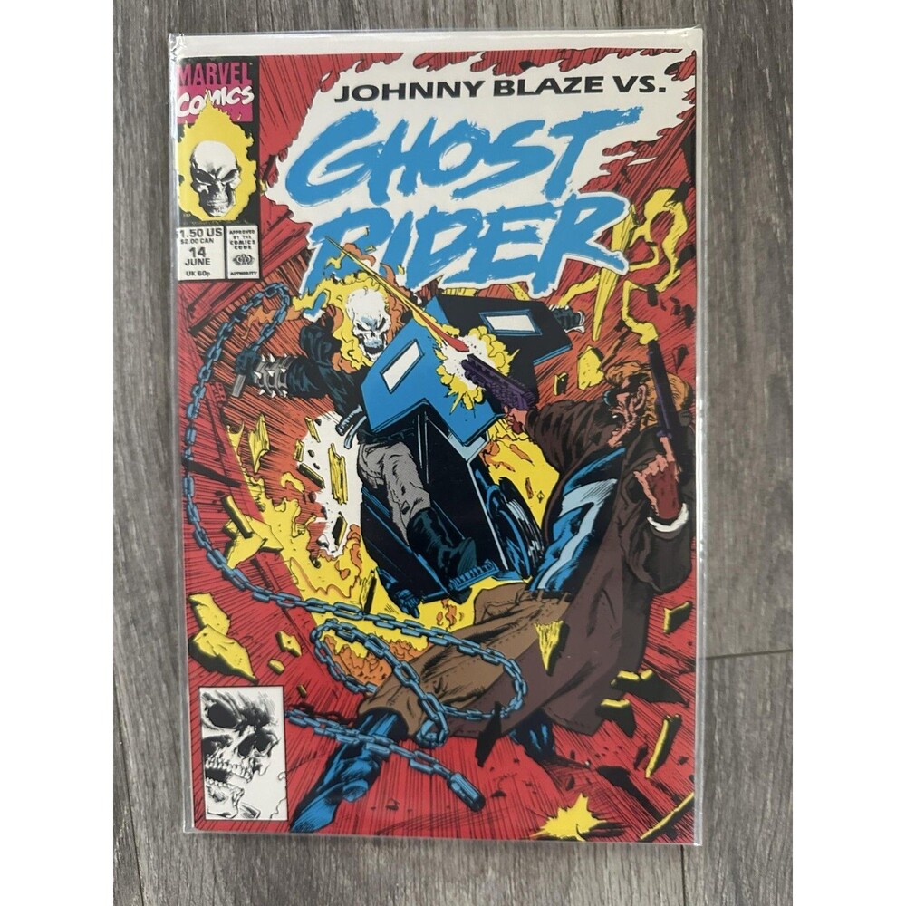 Marvel Ghost Rider #14 Single Issue Comic Johnny Blaze Ghostrider June Color
